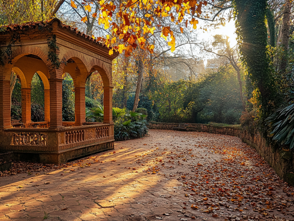 a romantic corner in Barcelona, discovered by AI travel planner