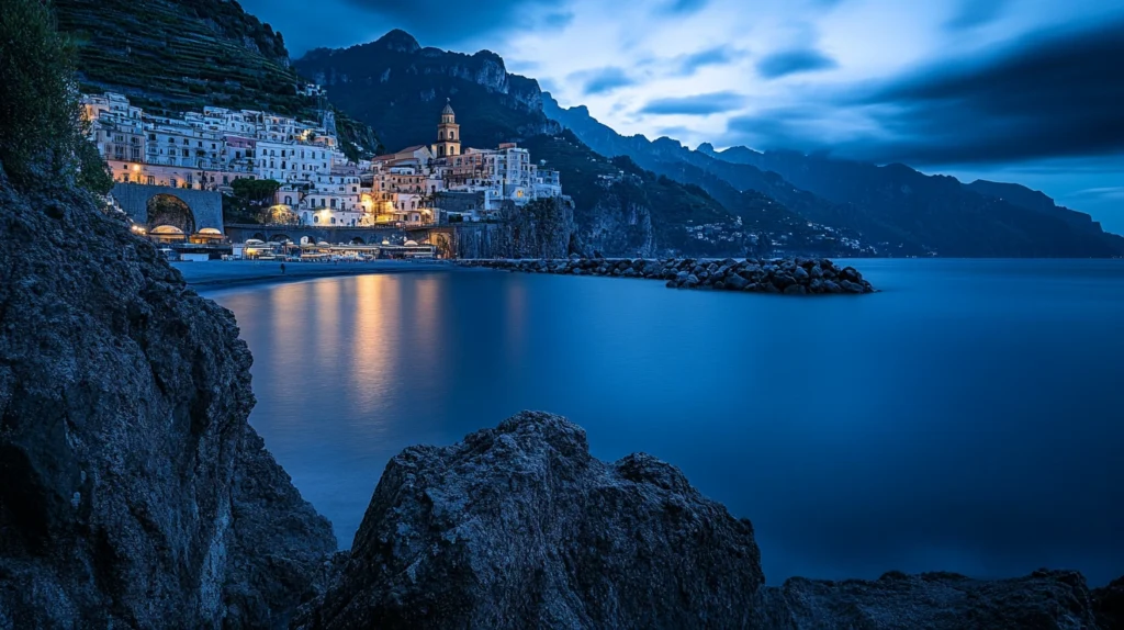 breath-taking view from a Amalfi cliff