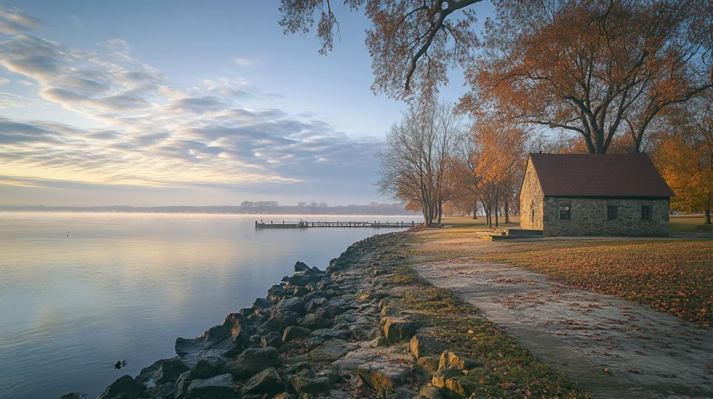 a cozy corner in Jamestown VA, discovered accidentally while exploring a day trip near me 