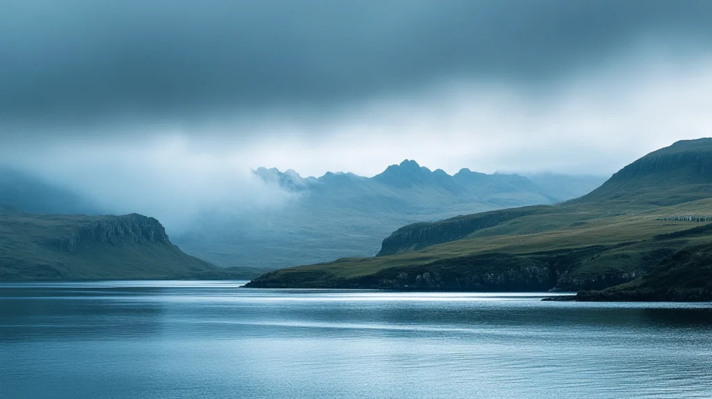 breath-taking view of Scotland's isles, explored by using Google Maps to Plan my Trip