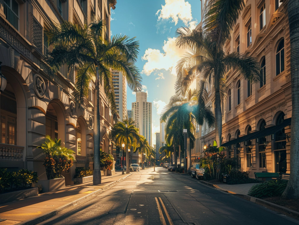 beautiful center of honolulu, highlight of any itinerary for Honolulu