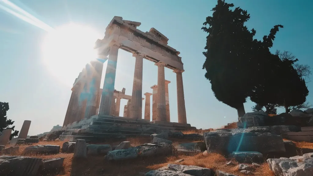 the beautiful Temple of Apollo in Greece easytripai - ancient secrets, educational trips, Greece travel